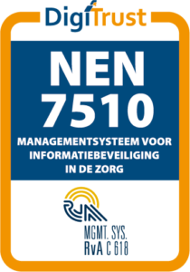 Het keurmerk van Digitrust voor de NEN-standaard 7510.